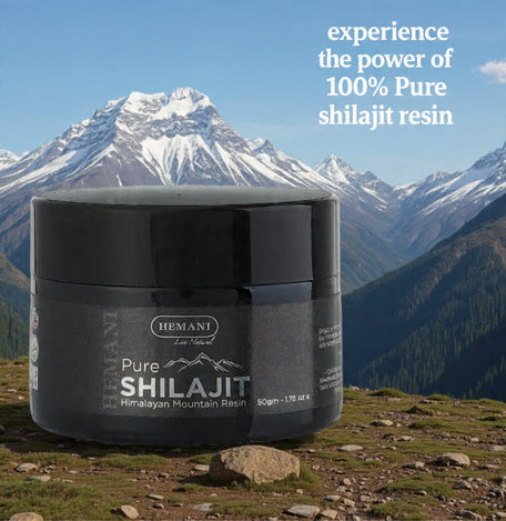 HEMANI Pure Shilajit-Himalayan Mountain-50gm